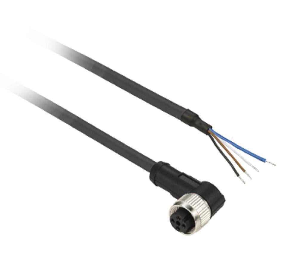 SCHNEIDER CONNETTORE CON CAVO 5 MT M8 90° 4 POLI XZCP1041L5