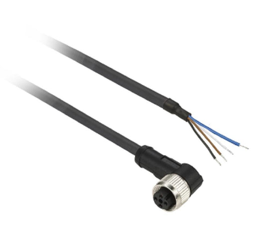 SCHNEIDER CONNETTORE CON CAVO 5 MT M8 90° 4 POLI XZCP1041L5