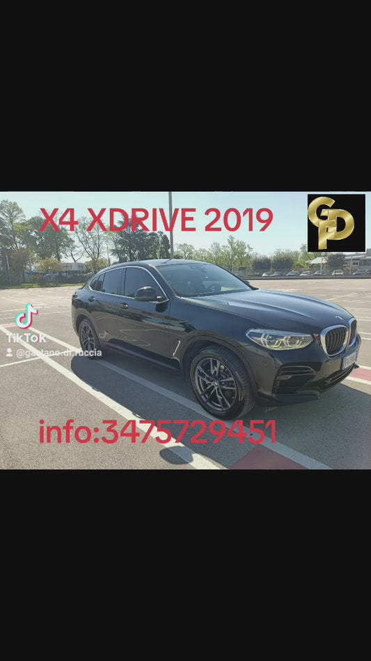 BMW X4 ANNO 4/2019 105000 KM TAGLIANDI BMW