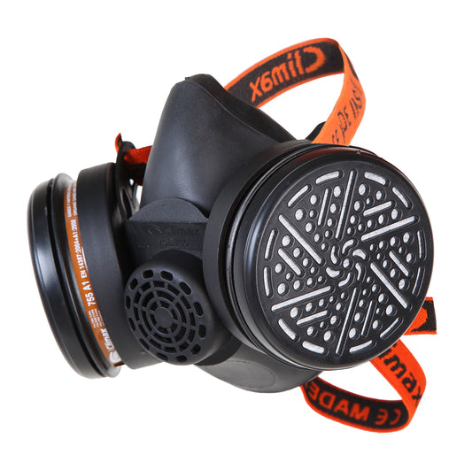 C7400 - SEMIMASCHERA BIFILTRO GOMMA TERMOPL