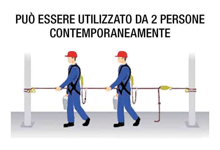 CHL20 - LINEA VITA ORIZZONTALE TEMPORANEA