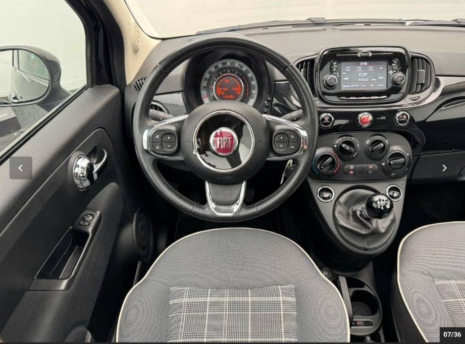Fiat 500 1.2i 120.000km 10/2019 Come Nuova - Auto Usata