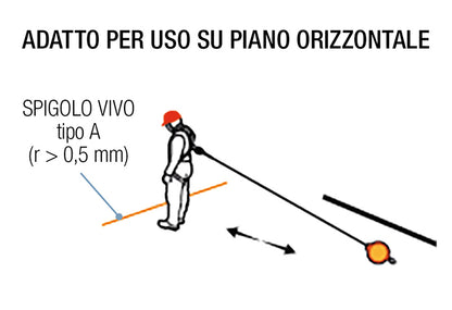 CLI20 - DISPOSITIVO RETR CAVO ACCIAIO 20M